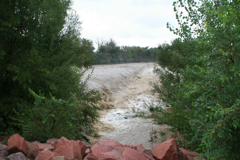 Flooding creek