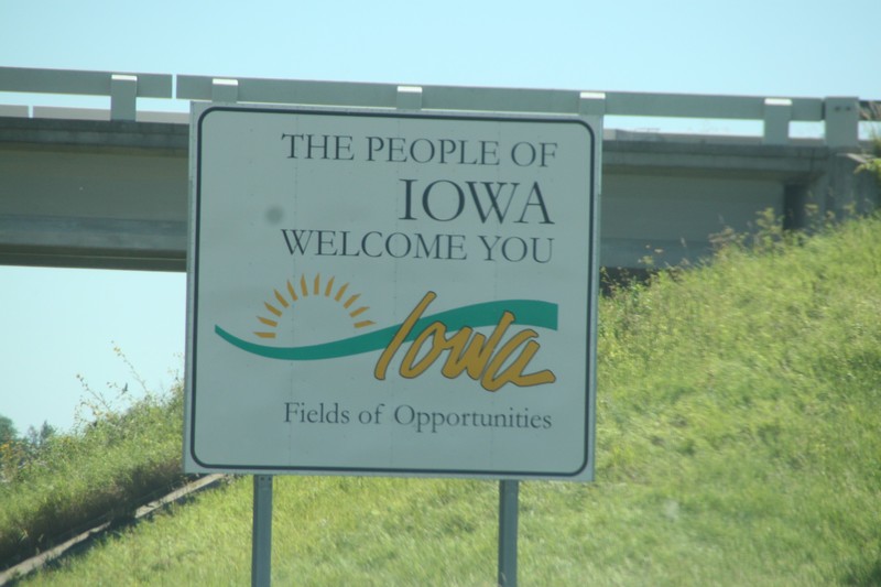 Iowa here we are
