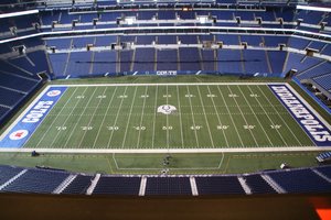 Lucas Oil 13 - view from press box
