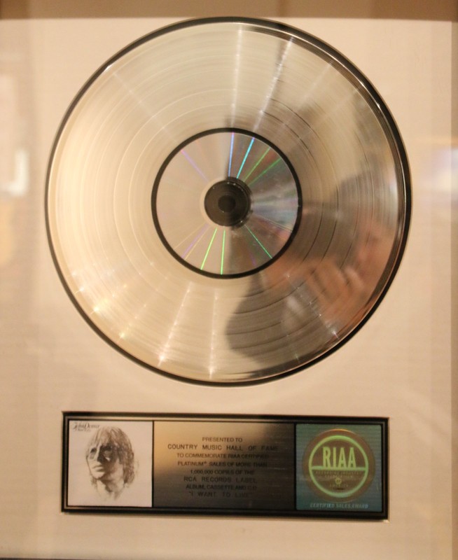 John Denver's platmum record