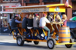 Pedal Tavern - work off that alcohol