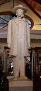 Jack Daniel's first statue in ivory