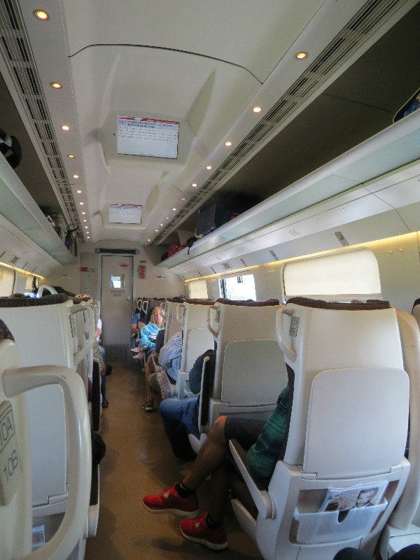 Inside our Train