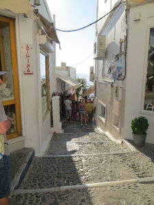 Thira Street Scene