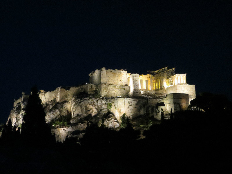 Athens Evening Scene