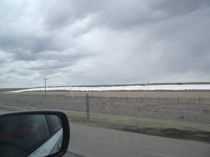 Snow in NE and WY