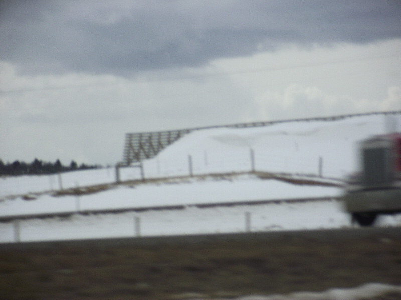 Snow in NE and WY