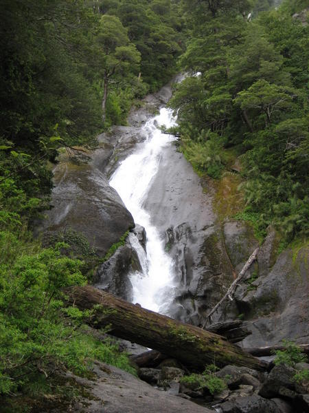 Waterfall in Nat. Park Huerquehue