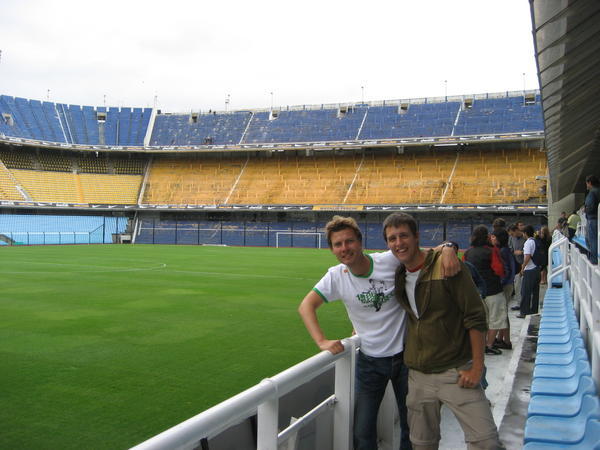 A tour in the stadium