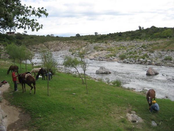 Sierras de Cordoba with gaucho's