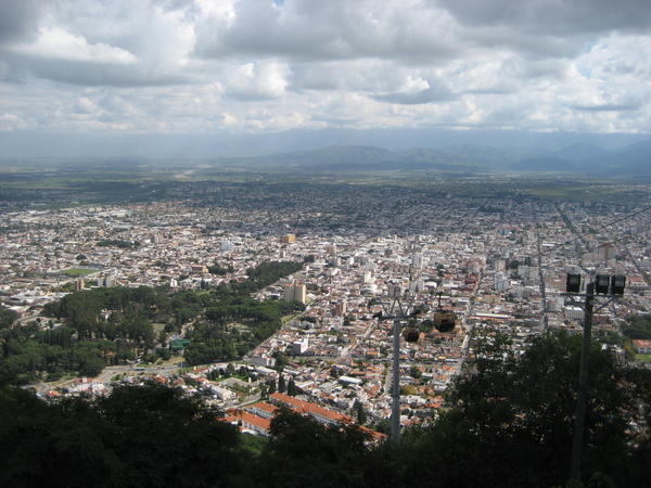 Salta from above