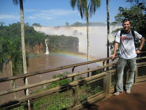 Iguazu falls, again Argentina, including myself this time