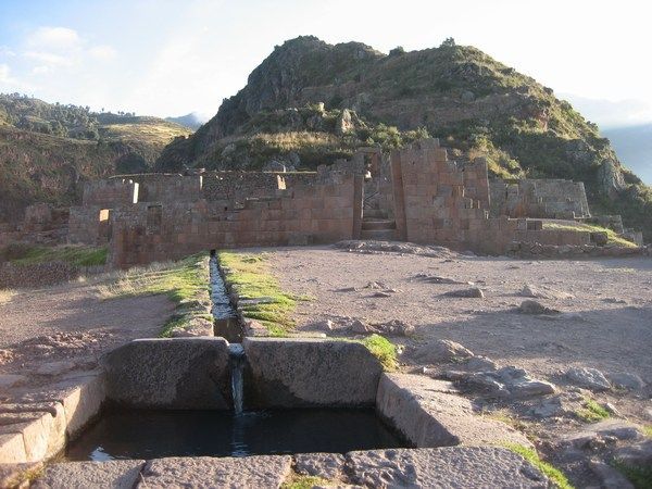 Inka ruines in Pisac