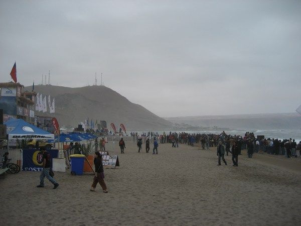 World Cup Surfing in Arica, Chile