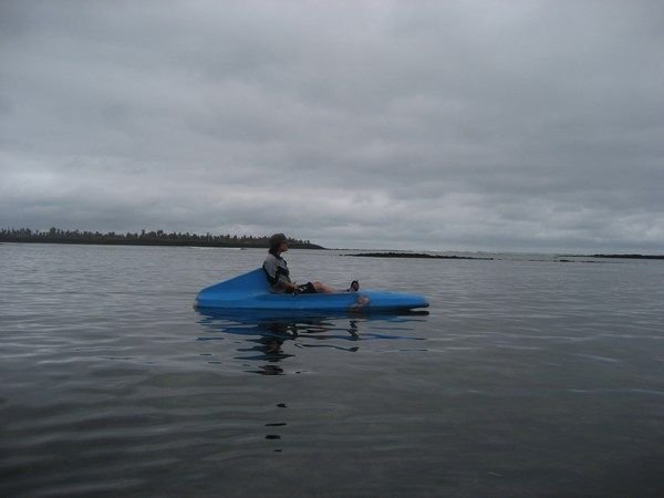 Kayaking in Tortuga Bay