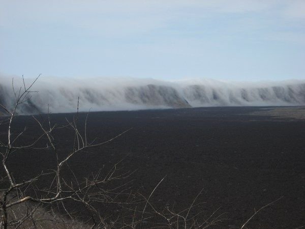 The krater of Volcan Sierra Negra