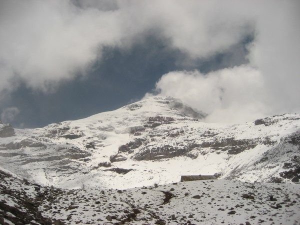 Chimborazo, highest peak of Ecuador