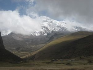 Chimborazo, highest peak of Ecuador