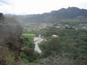 View from the top of our own eco reserve on Vilcabamba