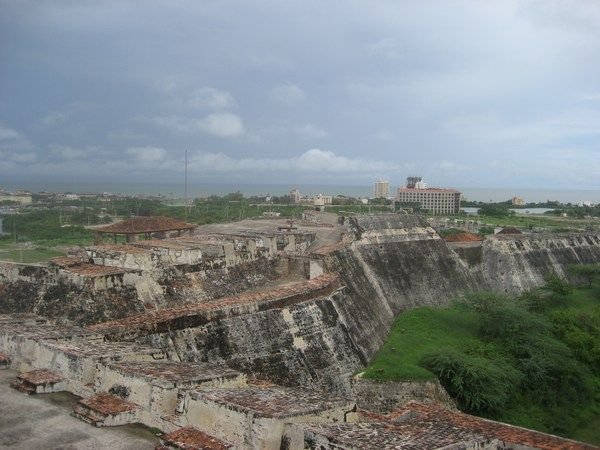 Old fortress in Cartagena