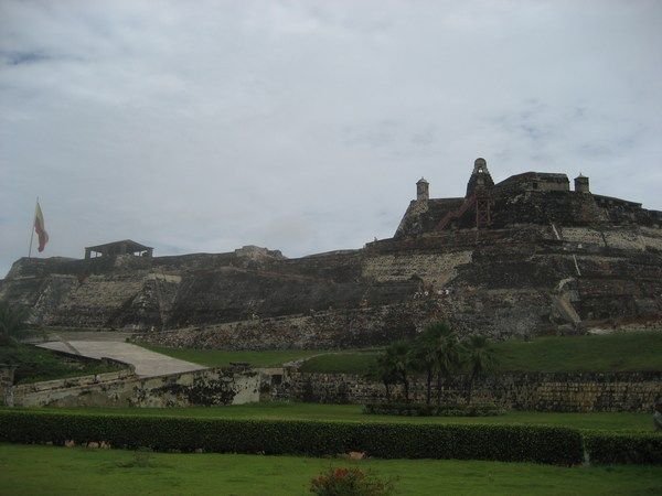 Old fortress in Cartagena