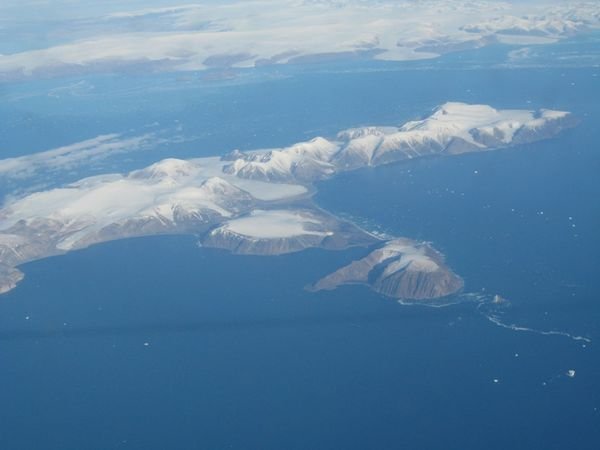 Flying Over Greenland