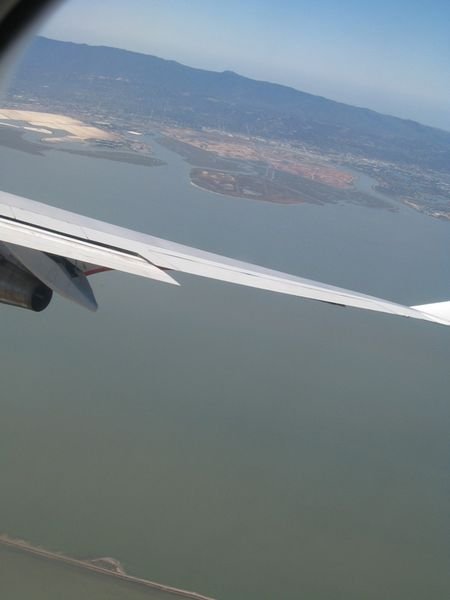 Flying into San Francisco