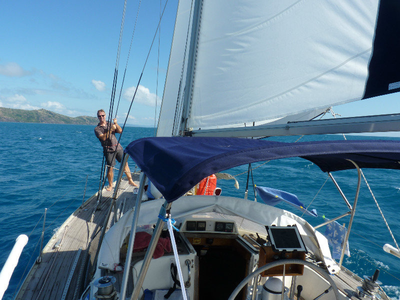 great sail across Whitsunday Passage
