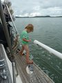 Alex learns essential boating skills