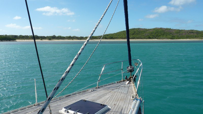 Anchored at Possession Island