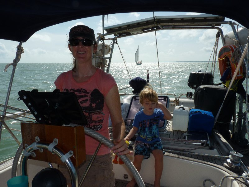 sailing to Darwin with CD dreams shadowing behind