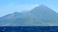 volcanic island