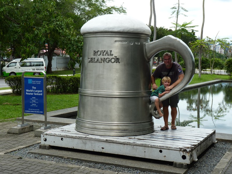 World's largest Pewter jug