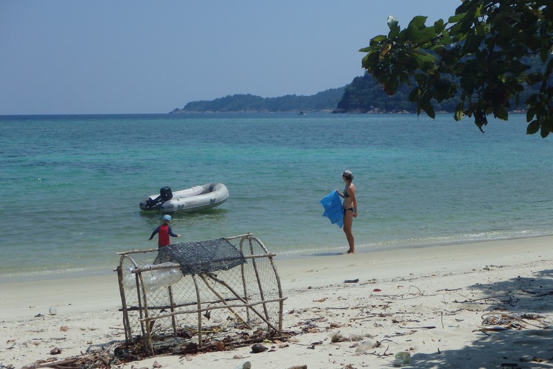 Typical beach in the Butangs