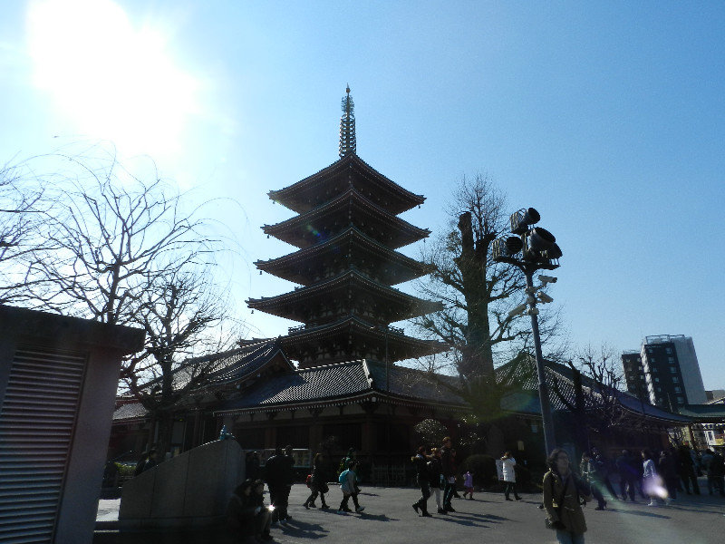 Five story pagoda