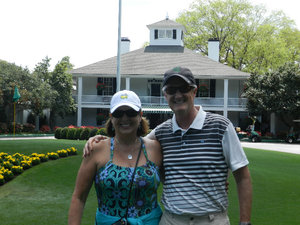 Tim and Terry at the Masters