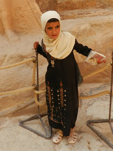 a sweet Bedouin girl