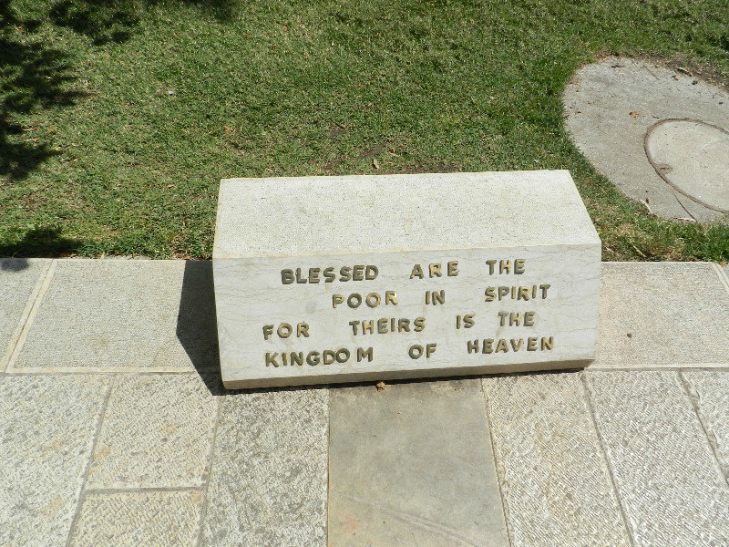 One of the "Beatitudes" from the Bible