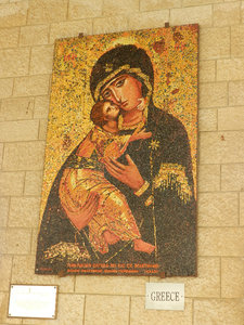 Greek mosaic icon