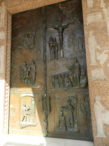 Front door to the Basilica