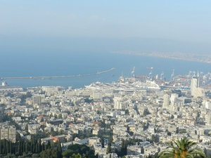 View from the top of Mt. Carmel