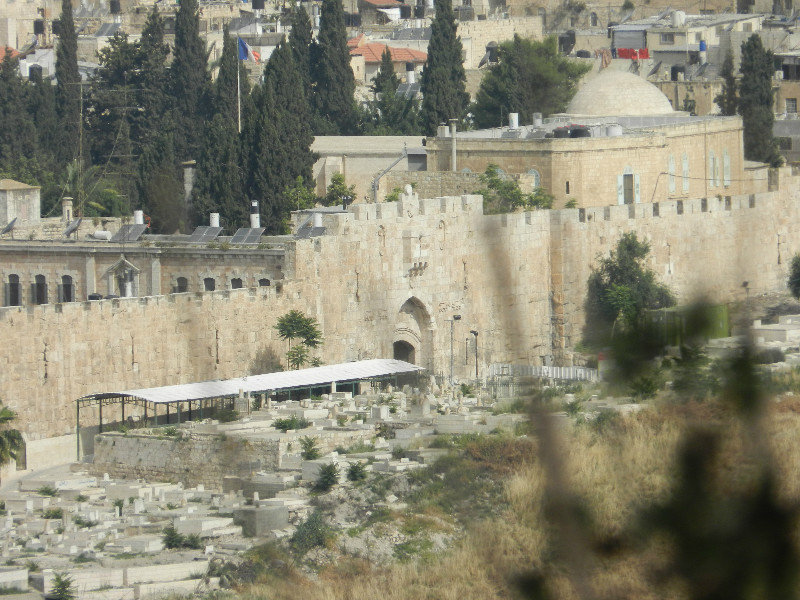 The walls of the Old City