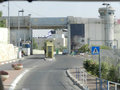 The border check between Israel and Palestine