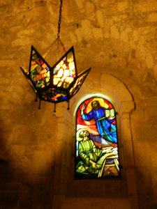Beautiful stained glass everywhere