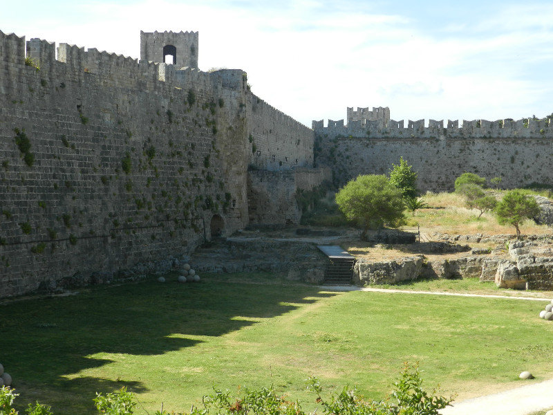 Walls of the Grand Master's Palace