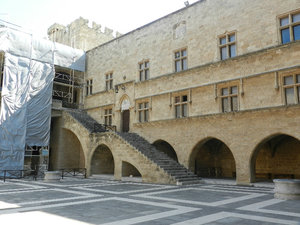 Palace courtyard