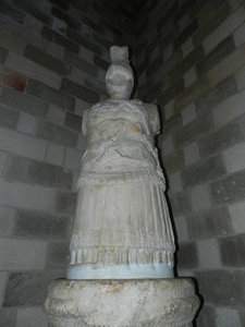 A Spartan statue