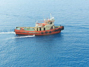Our tug the "Herakles 3"