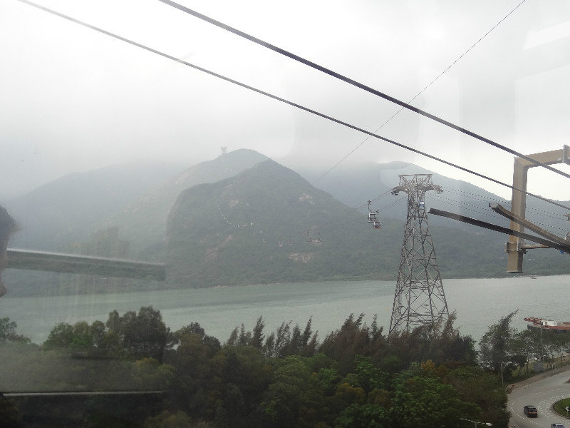 Well worth the wait.. Ngong Ping cable