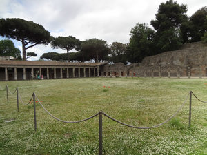 Gladiator training grounds